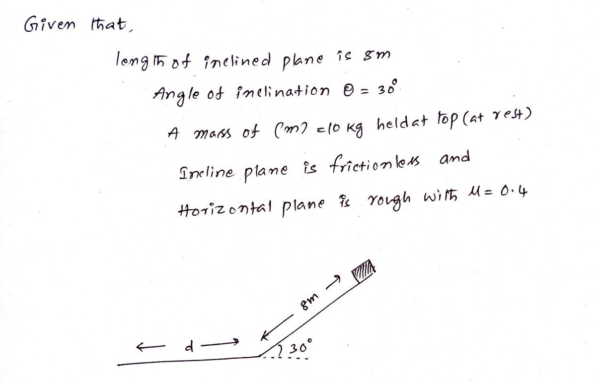 Physics homework question answer, step 1, image 1